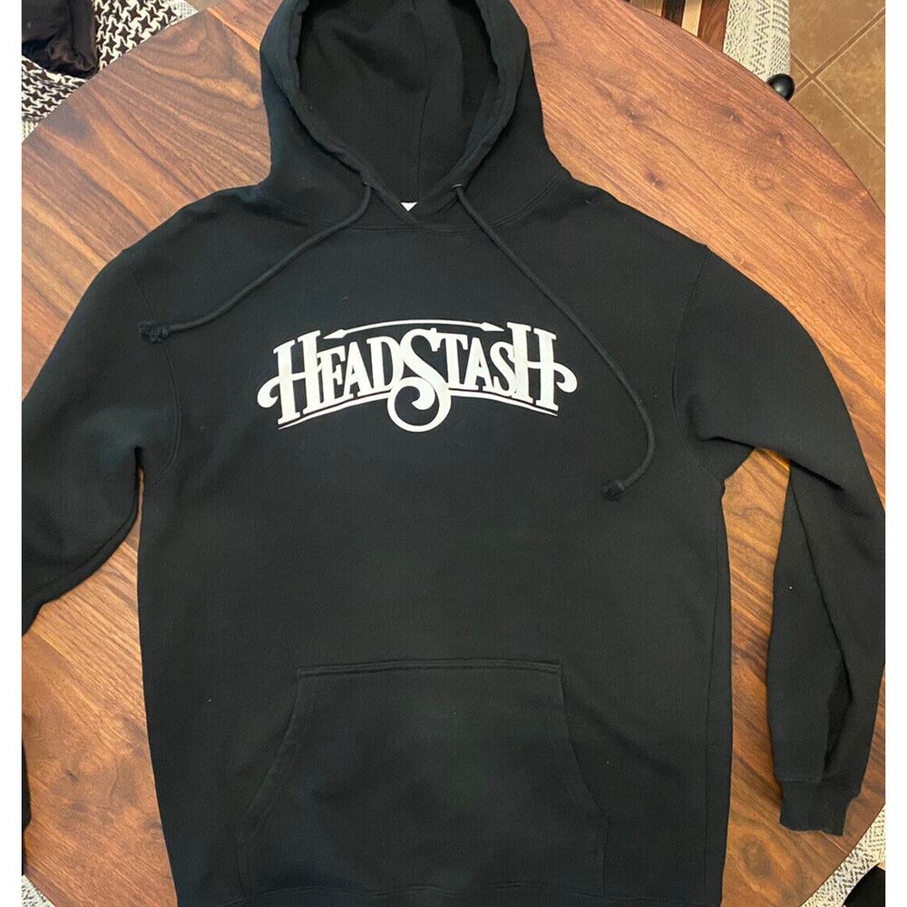 420 Headstash Black Pullover Sweatshirt Adult Medium Independent Brand